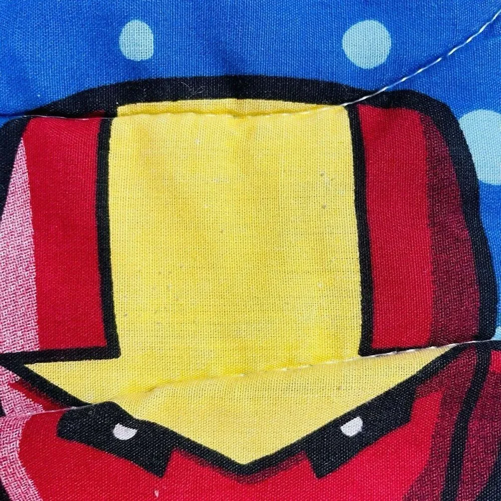 RARE Batman The Brave and The Bold Comforter TWIN 84 x 74 Quilt Bed Topper Heavy